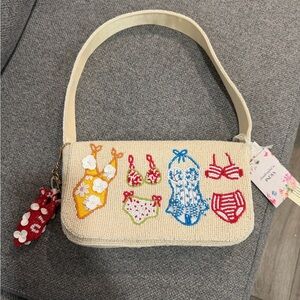 Swimsuit Beaded Bag